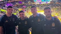 Imagen de La reacción del público al ver a la Selección Argentina en el partido de Los Angeles Lakers de LeBron James