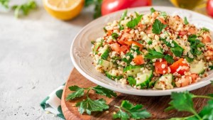 Ensalada de quinoa y cilantro ¿la probaste?