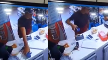 Imagen de Video: Simuló ser un comprador, espero un descuido y robó en un kiosco de Roca