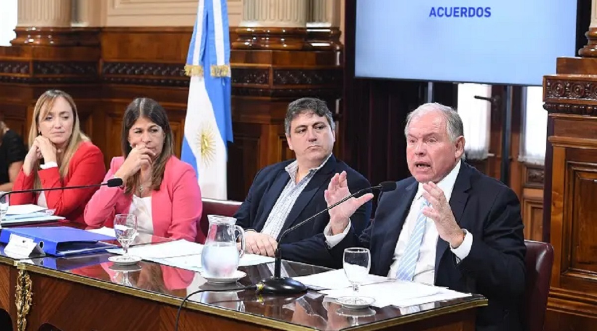 La presidenta de la comisión, es la senadora Guadalupe Tagliaferri. Foto gentileza