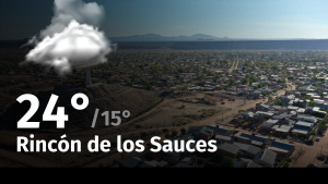 Clima en Rincón de los Sauces: cuál es el pronóstico del tiempo para hoy sábado 30 de marzo