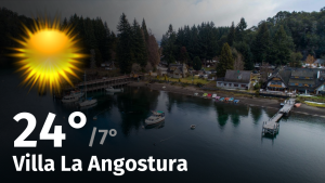 Clima en Villa La Angostura: cuál es el pronóstico del tiempo para hoy lunes 4 de marzo