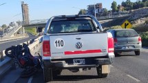 Imagen de Un motociclista herido en choque sobre la Ruta 7, a pocos metros del acceso norte a Neuquén