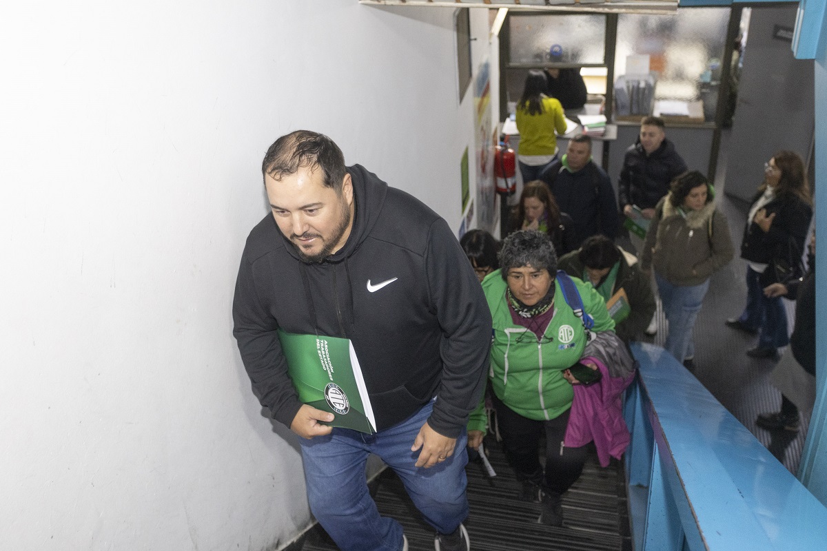 ATE retoma las negociaciones con el Gobierno de Río Negro. Foto archivo: Pablo Leguizamón.