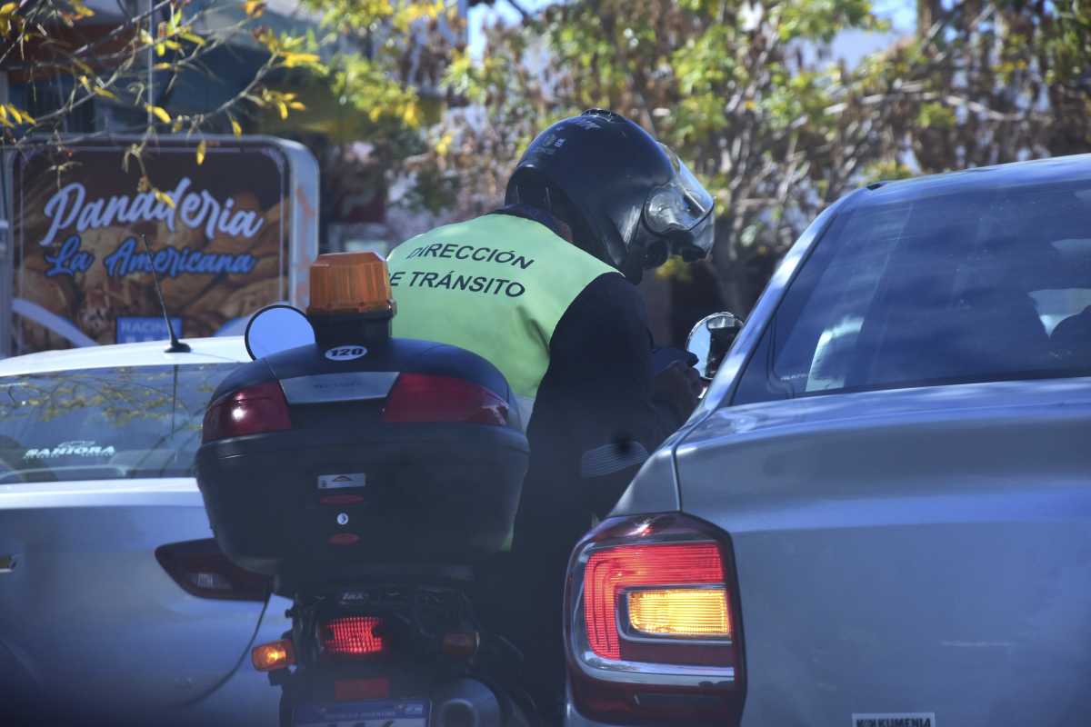 Más de 1.000 actas llegan por mes a los tribunales de Faltas por operativos de control municipal (foto Cecilia Maletti)