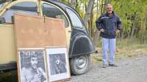 Imagen de Dibujos al paso: Germán, el retratista que sobresale en la ruta y anhela exponer en Neuquén