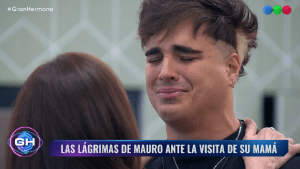 Gran Hermano: el desconsolado llanto de Mauro al ver a su madre en el Congelados