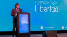 Imagen de Milei junto a Macri y Bullrich en la Fundación Libertad: «Hay que atacar el gasto a nivel nacional, provincial y municipal»