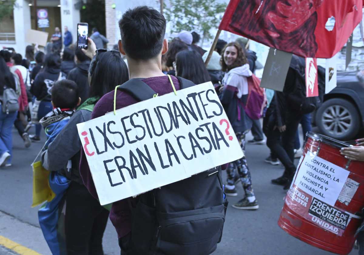 El 2 de octubre habrá una nueva marcha universitaria. Foto: Florencia Salto