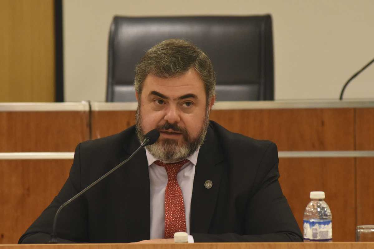 El vocal de STJ y presidente del Consejo de la Magistratura, Sergio Ceci (Juan Thomes) 