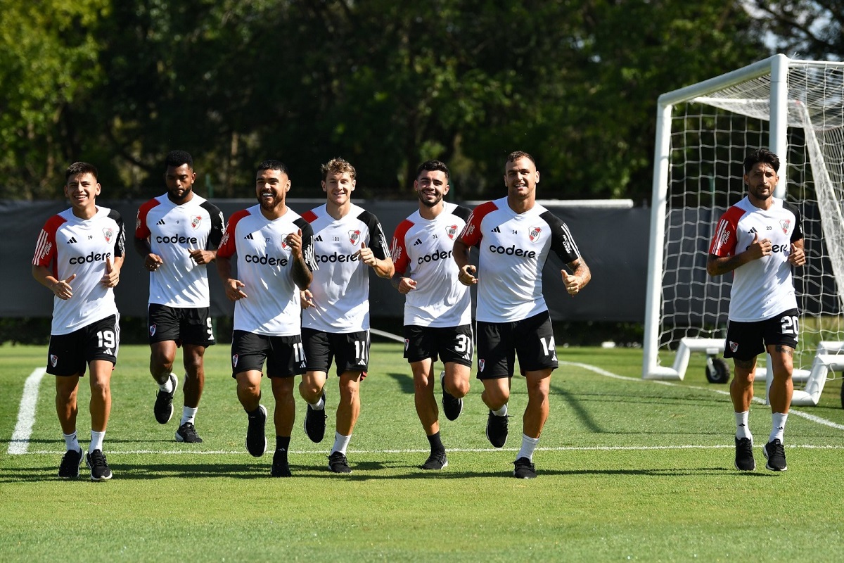 River se prepara para el segundo cruce por Copa Libertadores.