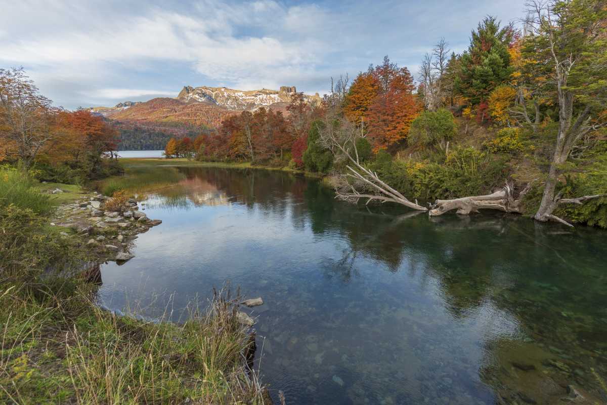 ruta 40 , otoño, lago falkner, san martin de los andes, 2022, mayo, patricio rodriguez