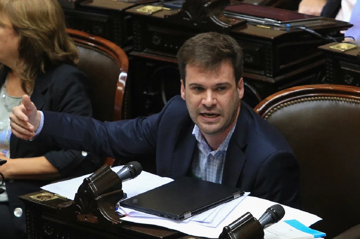 El diputado de la Coalición Cívica Juan Manuel López, dijo que  la votación en particular de ese título era incierto. Aunque se habría alcanzado un acuerdo con diputados de Unión Por la Patria. Foto Gentileza Noticias Argentinas. 