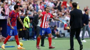 Atlético Madrid le ganó un duelo clave a Girona con un gol de Ángel Correa