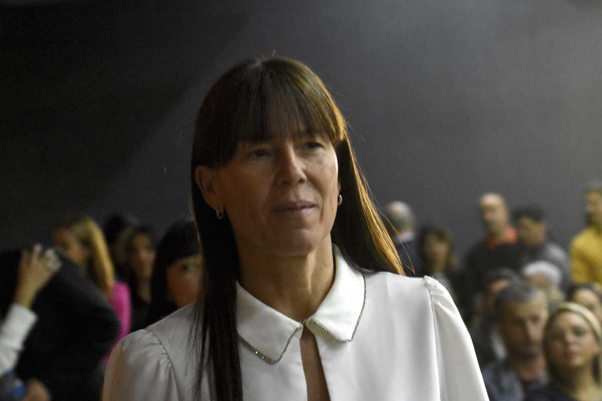 Julieta Corroza, ministra de Desarrollo Humano de Neuquén. Foto: Matías Subat.