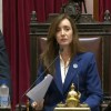 Imagen de «Hoy se debatió entre dos argentinas distintas», el discurso de Villarruel antes de dar su voto positivo a la Ley Bases