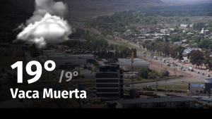 Clima en Vaca Muerta: cuál es el pronóstico del tiempo para hoy martes 9 de abril