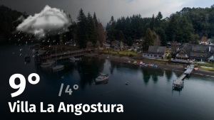 Clima en Villa La Angostura: cuál es el pronóstico del tiempo para hoy martes 2 de abril