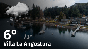 Clima en Villa La Angostura: cuál es el pronóstico del tiempo para hoy miércoles 3 de abril