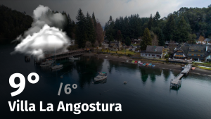 Clima en Villa La Angostura: cuál es el pronóstico del tiempo para hoy sábado 6 de abril