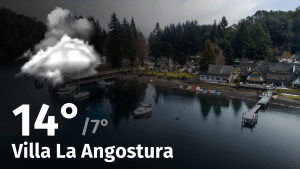 Clima en Villa La Angostura: cuál es el pronóstico del tiempo para hoy lunes 15 de abril