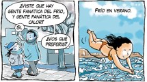 Imagen de «¿Frío o Calor?», la nueva tira de Chelo Candia en el Voy