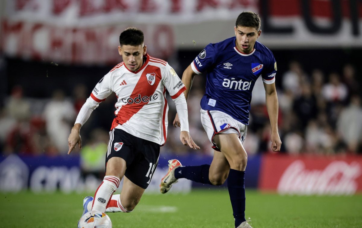 Echeverri metió un golazo y fue clave en el triunfo ante Nacional en el Monumental. (Foto: Fotobaires)