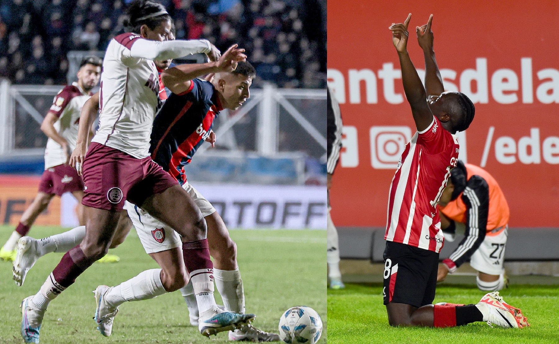 San Lorenzo empató con Lanús y Estudiantes le ganó a Riestra. Foto: FBaires.