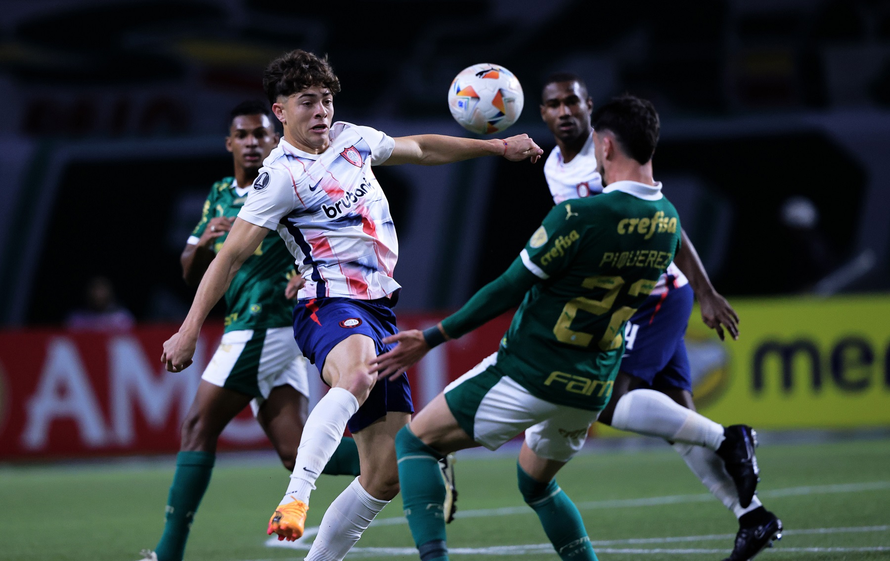 San Lorenzo empató ante Palmeiras en Brasil y logró clasificarse a los octavos de la Libertadores. Foto: FBaires.