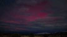 Imagen de Así captaron la aurora austral en Bariloche