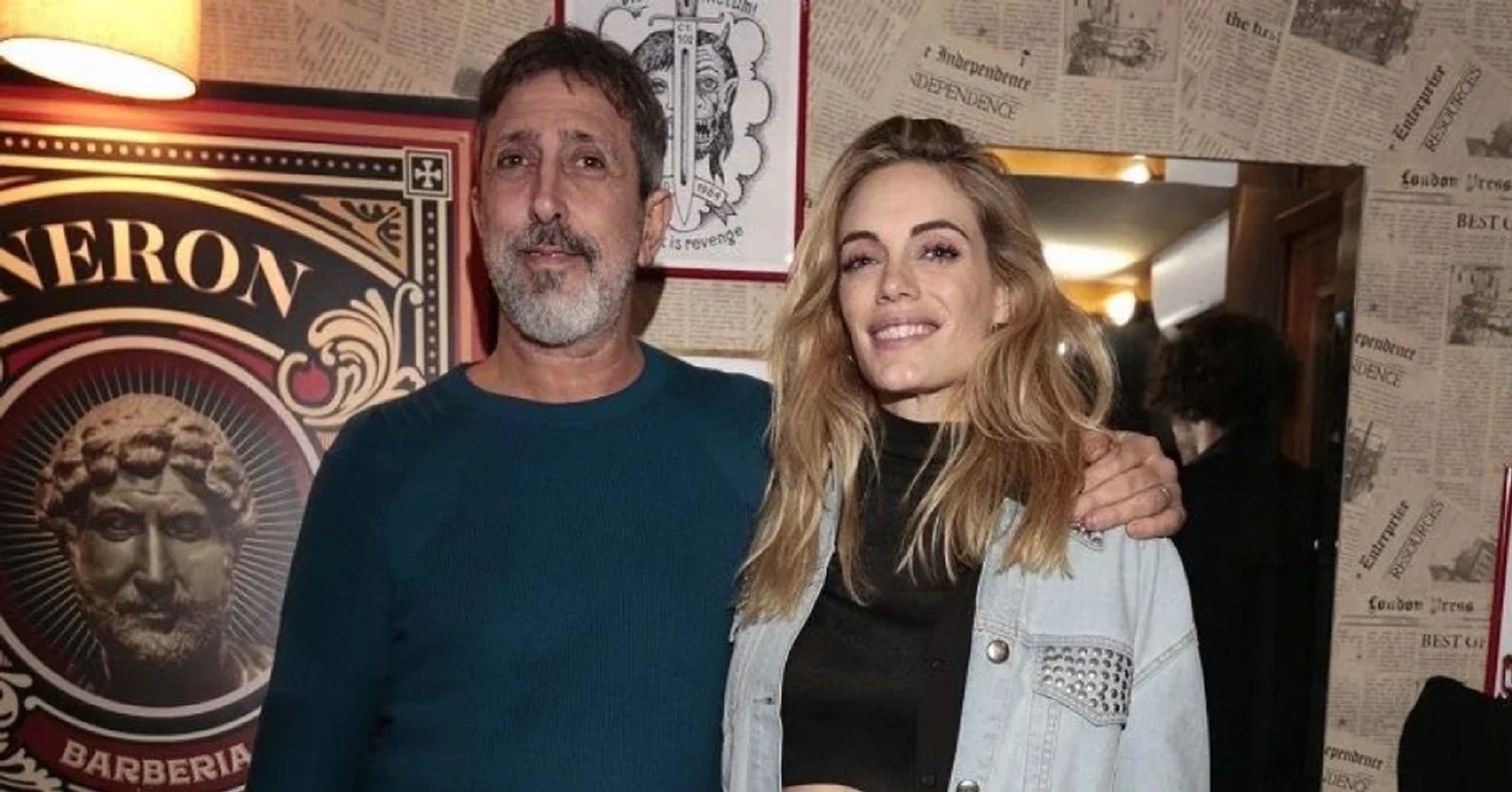 Emilia Attias y Turco Naím, separados