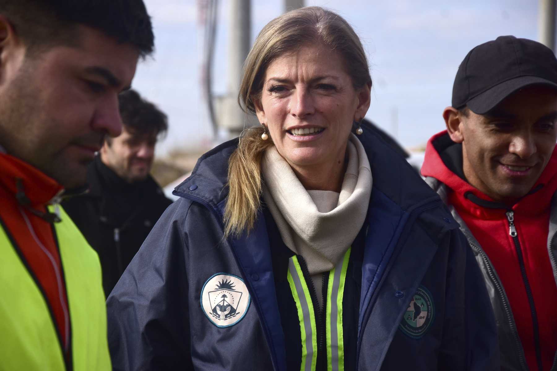 Luciana Ortiz Luna es la secretaria de Emergencias de Neuquén. Foto: Cecilia Maletti.