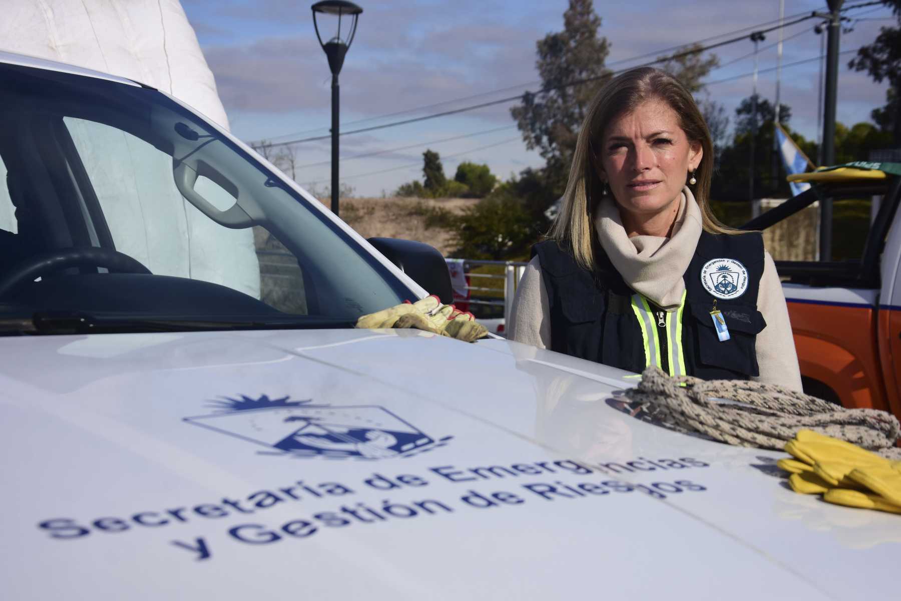 Luciana Ortiz Luna envió el proyecto de ley para crear el 911 en Neuquén. Foto: Cecilia Maletti.