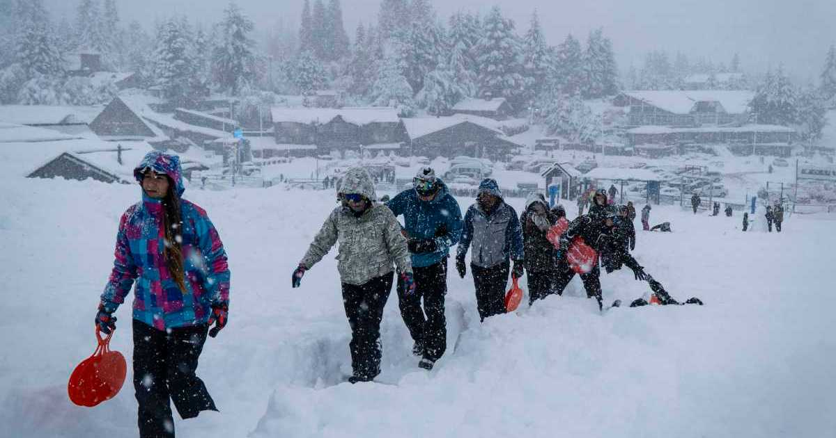 Alert for snow and wind of up to 100 km/h in Neuquén and Río Negro, this Monday and Tuesday