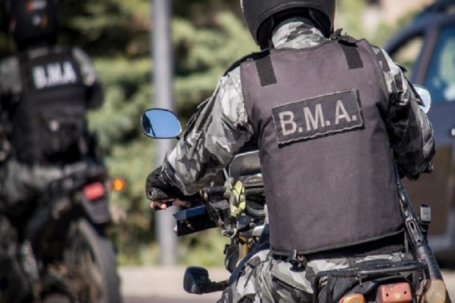  La moto es parte de la Brigada Motorizada de apoyo de la policía de Río Negro. Foto: gentileza.