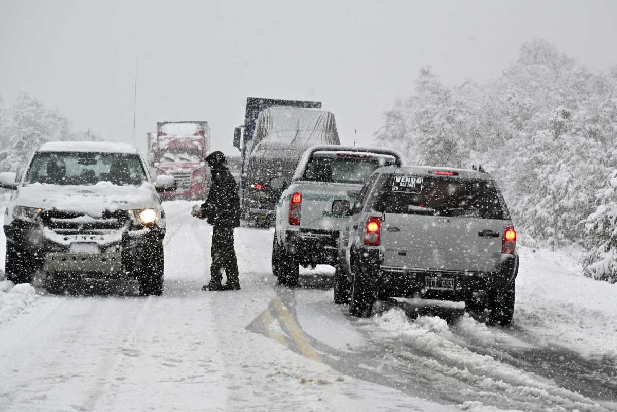 Alerta por nieve el viernes y por viento el fin de semana: qué pasará en Neuquén y Río Negro. Foto: Chino Leiva.