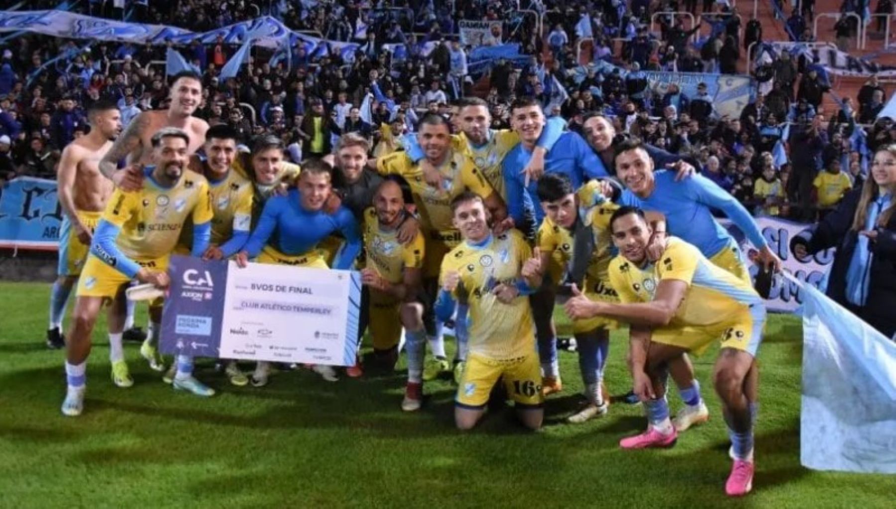 El cheque se fue para la provincia de Buenos Aires. El Gasolero dio el gran golpe en la Copa Argenitna.