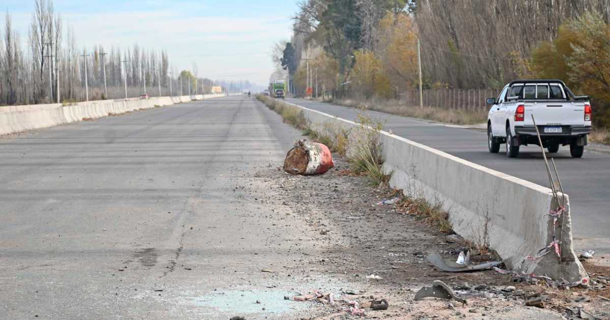 Fuerte choque sobre la Ruta 22, cerca de Cipolletti: hay dos jóvenes heridos thumbnail