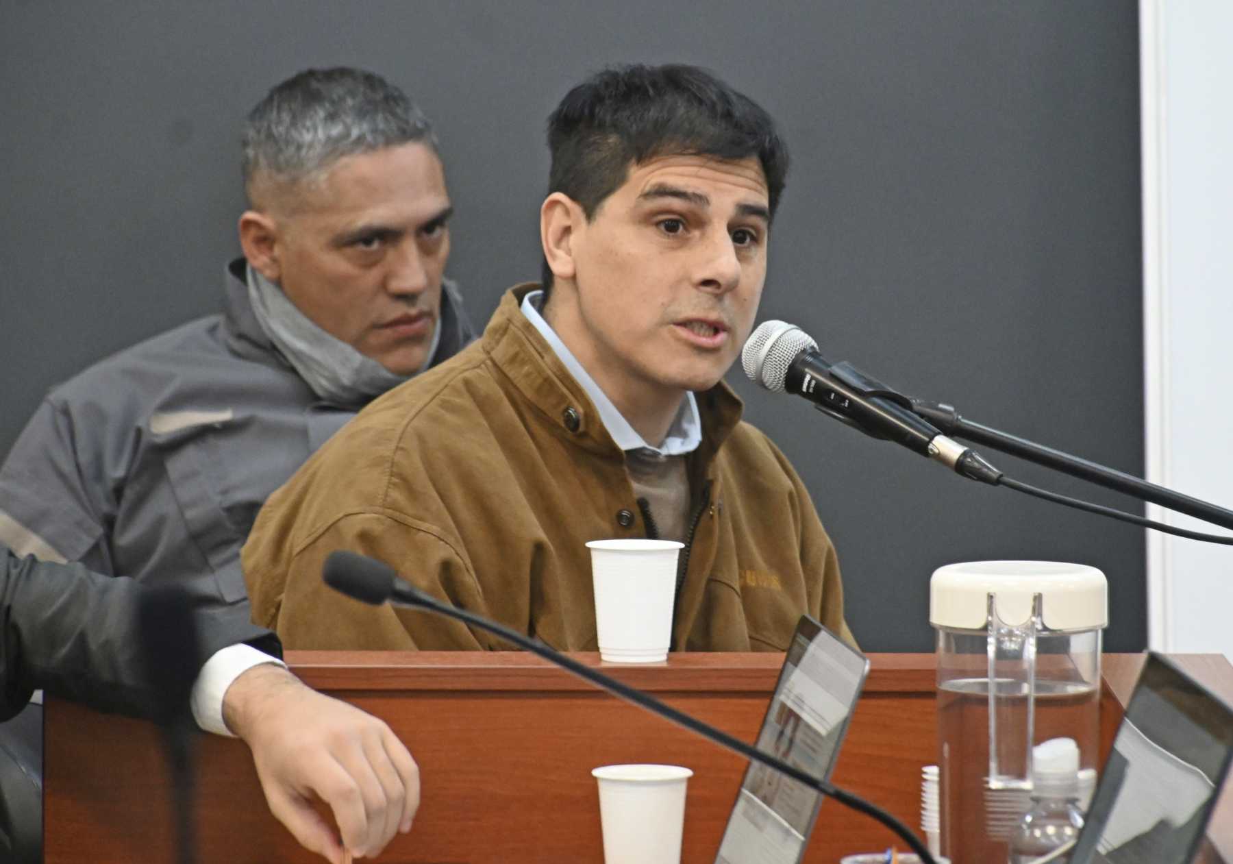 Pablo Parra, culpable por el femicidio de Agustina Fernández. Foto: archivo (Florencia Salto)