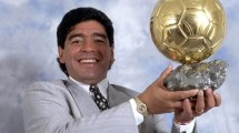 Imagen de Los herederos de Maradona quieren suspender la subasta del Balón de Oro que ganó en 1986