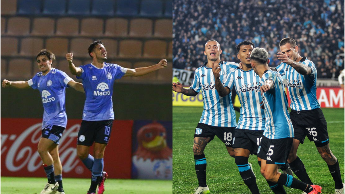 Belgrano hizo historia ante el Inter de Porto. Racing goleó a Luqueño.