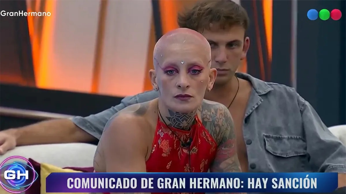 Juliana "Furia" se descontroló en la gala de eliminación de Gran Hermano.-