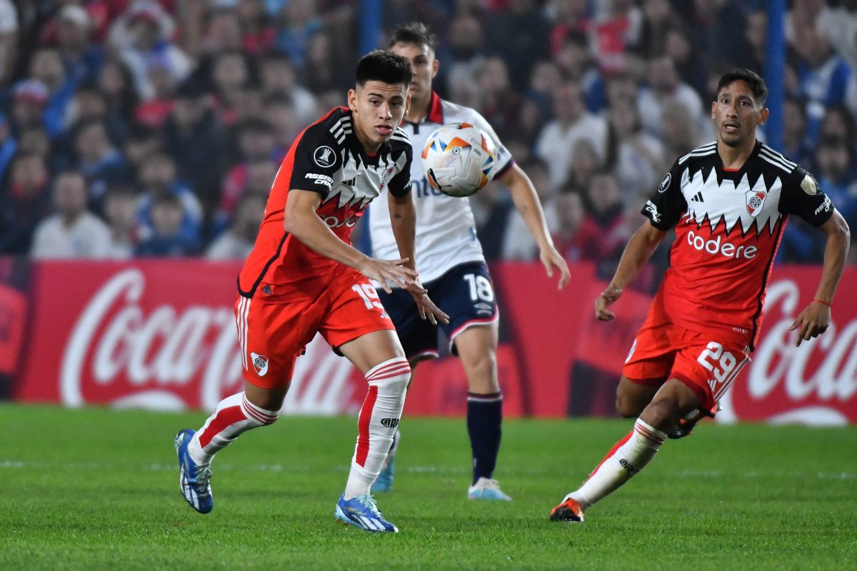 River ganaba 2 a 0 pero no aguantó y se lo empataron. (Foto: @RiverPlate)