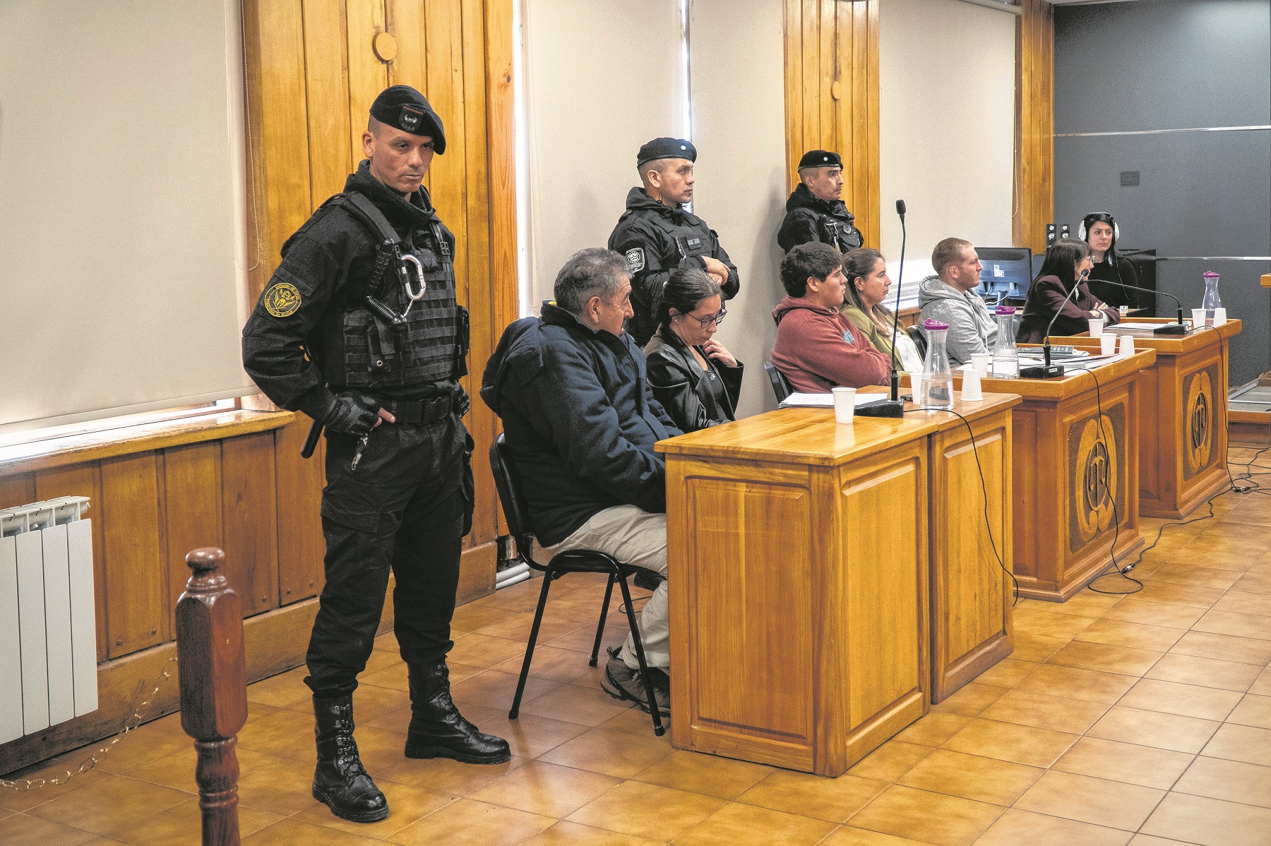 Los imputados admitieron su responsabilidad en el homicidio de Facundo Bargiela y el tribunal los declaró culpables el lunes pasado. Foto: Marcelo Martinez. 