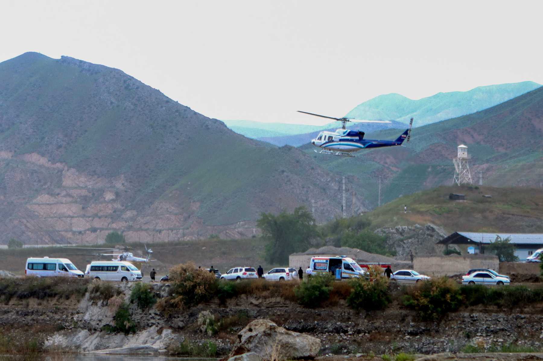 Qué se sabe sobre el accidente del helicóptero que transportaba al presidente de Irán (Photo by Ali Hamed HAGHDOUST / IRNA / AFP)