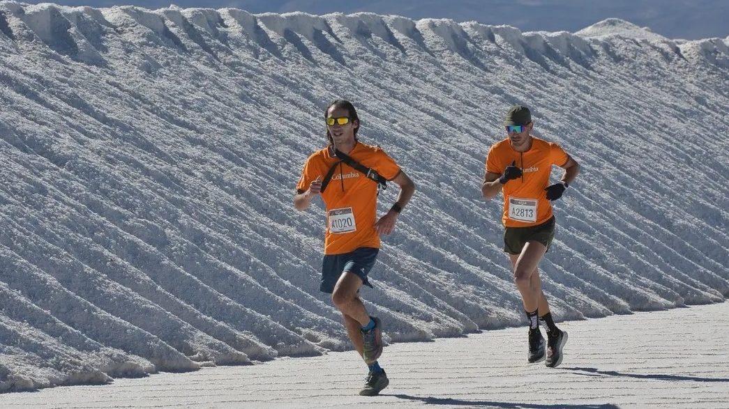 Duré se subió al podio del Raid Columbia. Foto: Gentileza