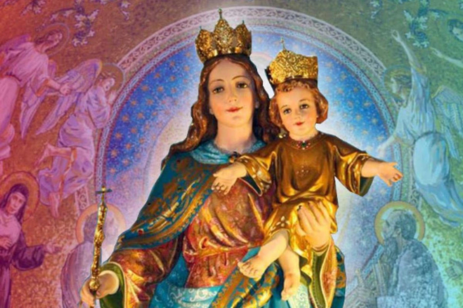 María Auxiliadora es la advocación de la Virgen María con mayor cantidad de devotos.-