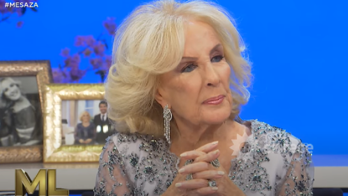 Mirtha Legrand criticó a "ciertos personajes" que minimizan el hambre en el país. 