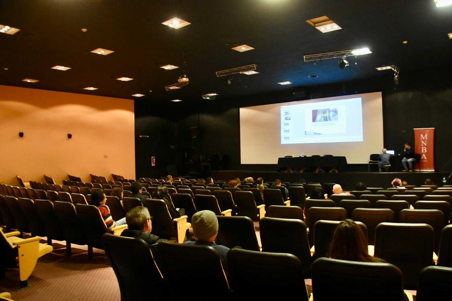 El auditorio del Museo Nacional de Bellas Artes. Foto: Archivo Matias Subat. 