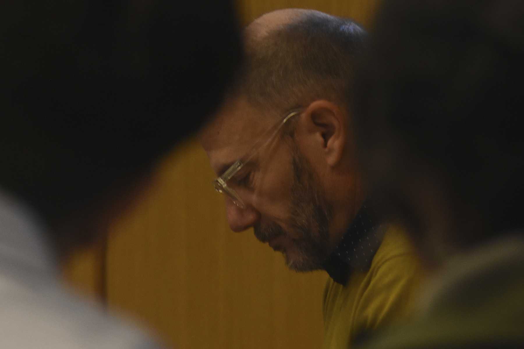 Emiliano Gatti, durante el juicio en su contra.
